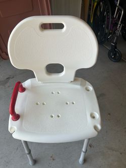Shower Chair with Backrest