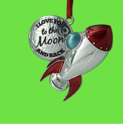 Regent Square Collectible Ornament - I ❤️ U To The Moon And Back
