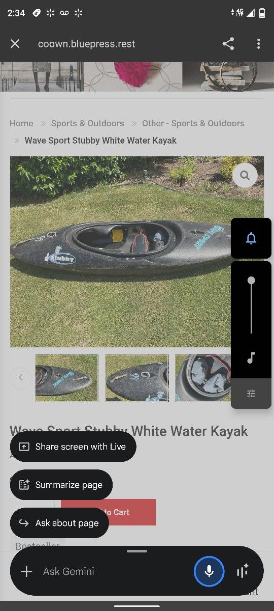 Water Kayak
