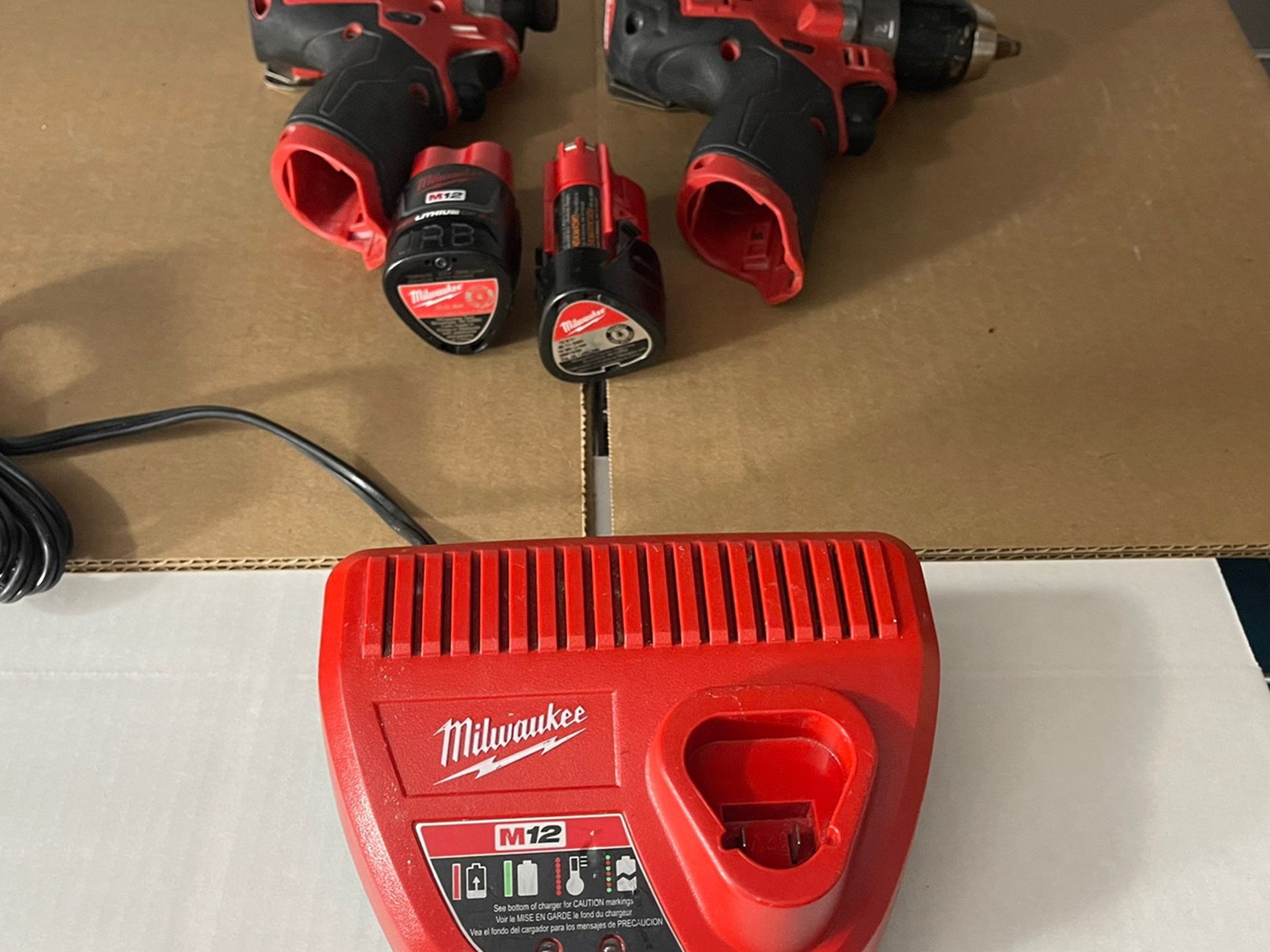Milwaukee M12 Fuel Brushless Hammer Drill And Fuel Impact Driver