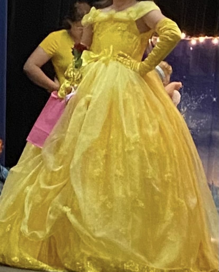 Girls Belle Princess Dress