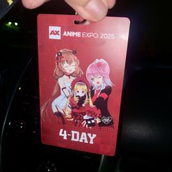Anime Expo Badge 2 Days