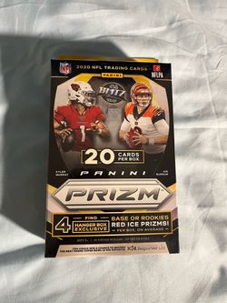 2020 Panini Prizm NFL Trading Cards Hanger Box Brand New factory sealed