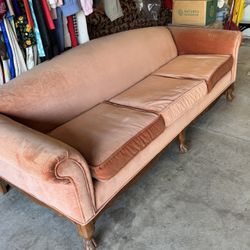 Orange Vintage Sofa 