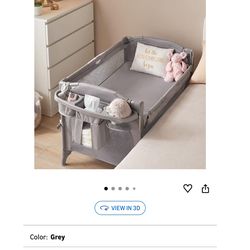 NEW BEKA Baby Bedside Bassinet Changing Station