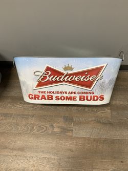 Budweiser beer trough