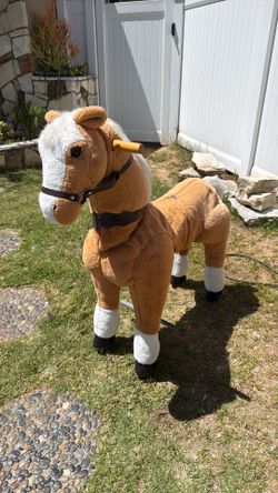 Large toy horse