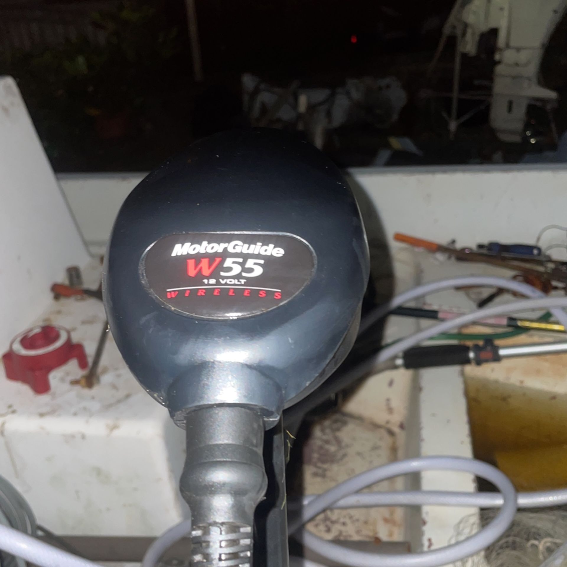 Motor Guide Electric Motor With Remote Control Foot Peddle