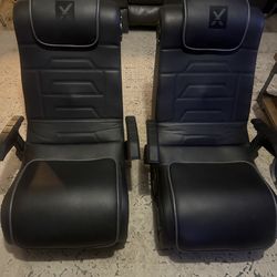 Video Gaming Chairs (sold as a set)