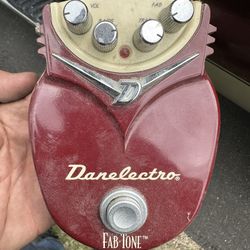 Used Danelectro Fab Tone Guitar Effect Overdrive