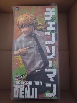 Threezero Chainsaw Man Denji Figzero 1/6 Action Figure Sealed Authentic Sideshow
