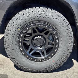 New Rims & Tires Package Deal!! Method MR312 & 265/70R17 Falken Wildpeak A/ T4W Tires, WE FINANCE