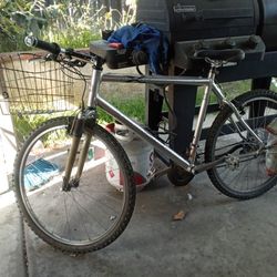 CHROME ALUMINUM SCHWINN MOUNTAIN BIKE $50 