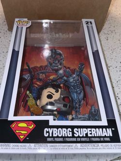 Funko Pop Comic Covers Cyborg Superman #21