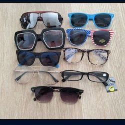 Assorted Sunglasses, Reading Glasses, Etc - Some New - Priced For 1 