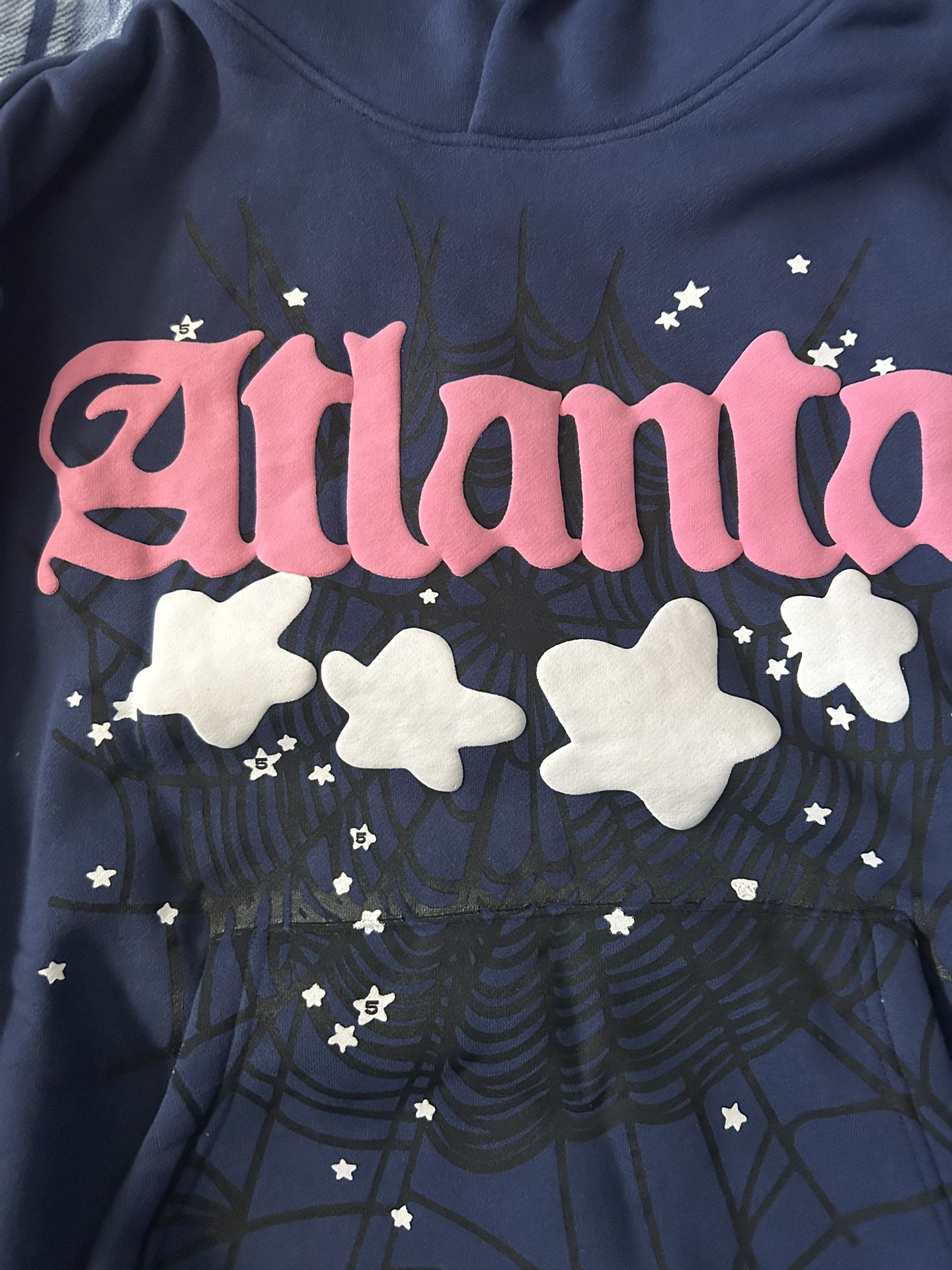 Atlanta Navy Sp5der Hoodie