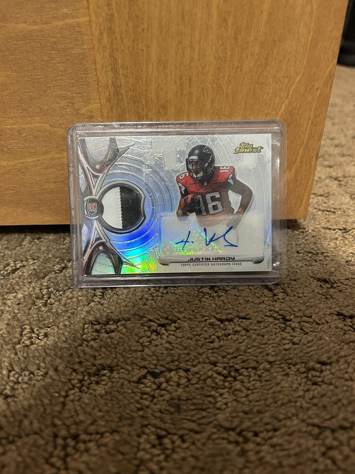 Justin Hardy Topps Finest RPA