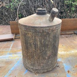 vintage gas can etc message for prices