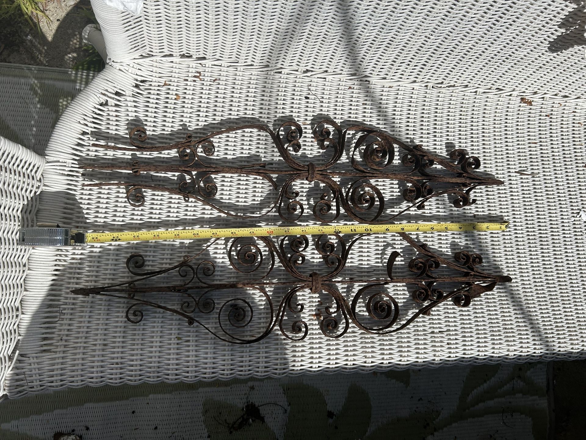 Antique Wrought Iron From India 