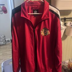 Blackhawks Zip Up Jacket 