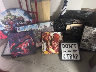 Marvel wall decor