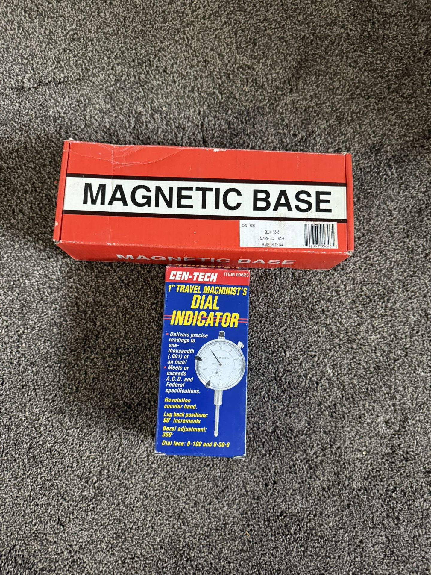 Can-Tech Digital Indicator & Magnetic Base - #00623 & #5646