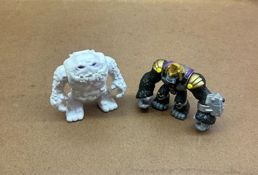 Fisher-Price IMAGINEXT DC Superfriends “WHITE CLAYFACE & GORILLA GRODD” Action FIGURES 👀 (please read description)