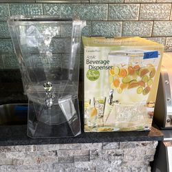 Acrylic Beverage Dispenser 