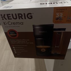 brand new coffee machine