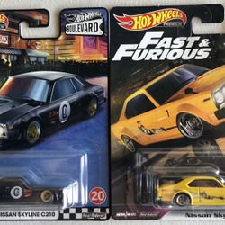 Nissan Skyline C210 Hot Wheels 