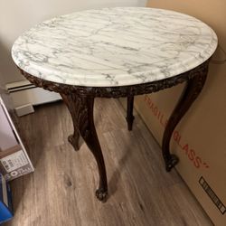 Vintage Marble Table