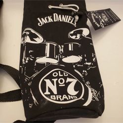 Jack Daniels Sling 1.75 L Bottle Travel Bag Cinch Sack LTD Edition Drums Sling 
