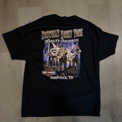 Harley Vintage XL Authentic Tee ( Black )