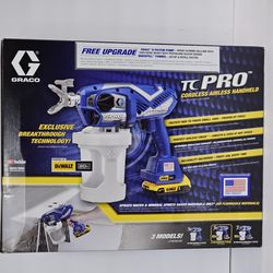 Graco

Handheld TC Pro Cordless Airless Paint Sprayer

Brand New Tool Cash Or Zelle 