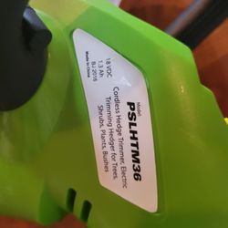 Cordless Hedge Trimmer W/o Battery