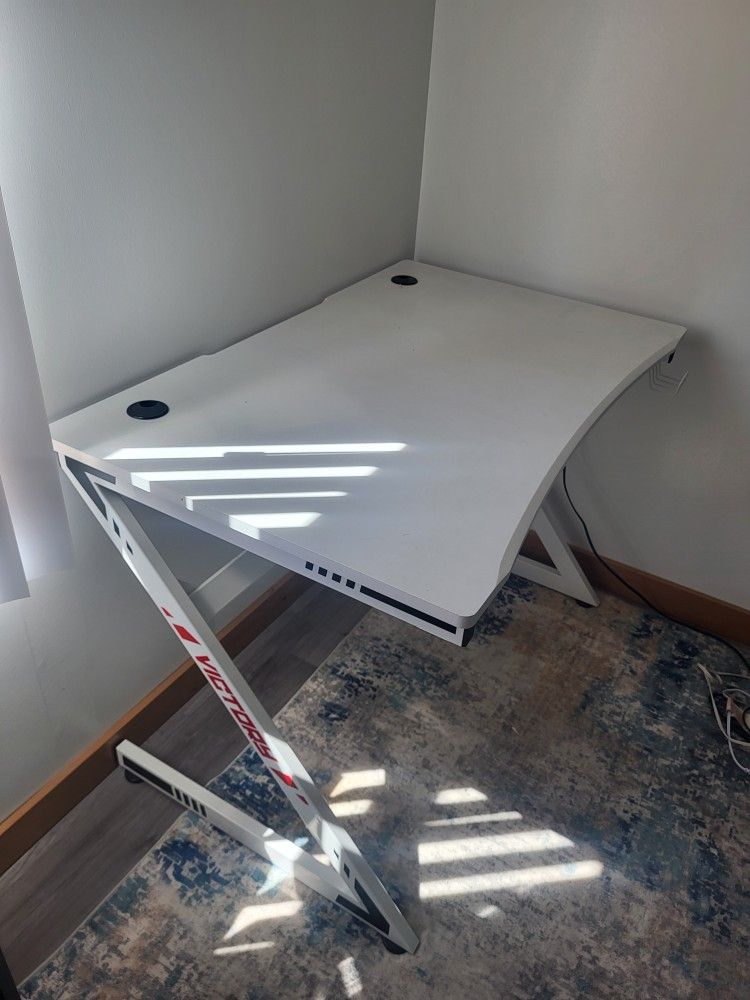 White Gaming Desk