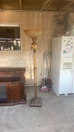 Bronze Standing Lamp 6 Feet Tall