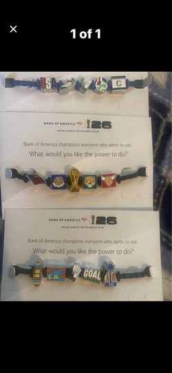 World Cup Collectable Bracelet’s