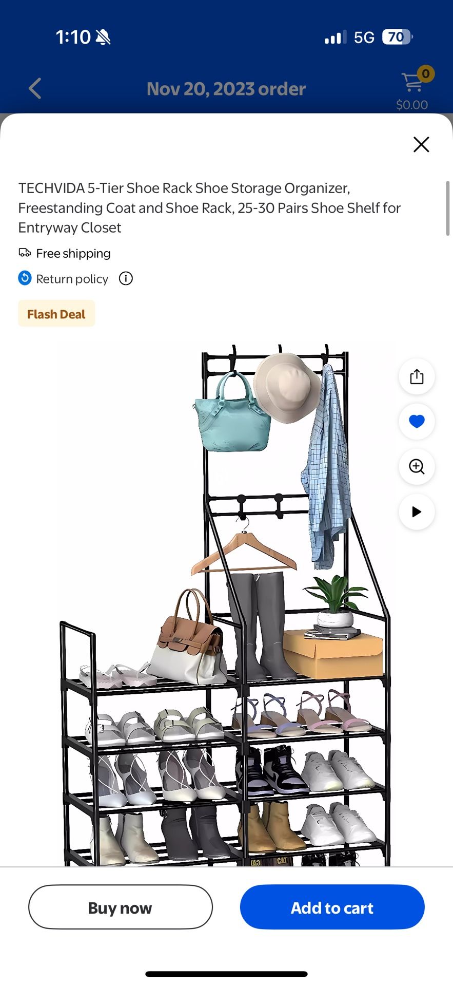 Shoes and Bags Organizer