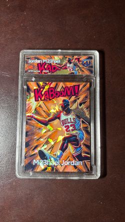 Custom Anime Rose Gold Kaboom Michael Jordan Slab