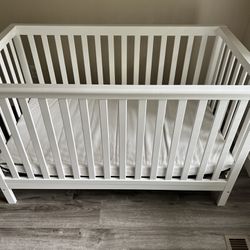 Baby Crib White Mattress 