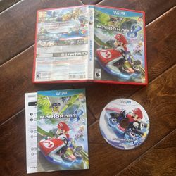 Mario Kart 8 Nintendo Wii U Complete CIB w/ Manual