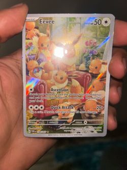 Rare full art eevee twilight mascarade