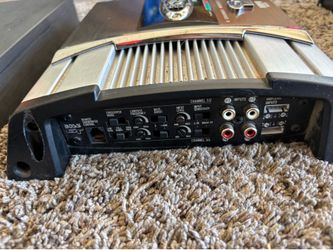 Car stereo amps & speakers