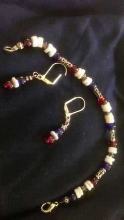 America American holiday July fourth jewelry