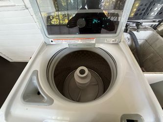 GE top load washer