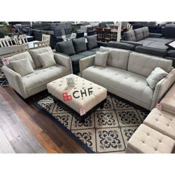 2 Pc Sofa And Loveseat Set // Limited Time Offer 