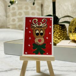 Original Mini Acrylic Art Card $8