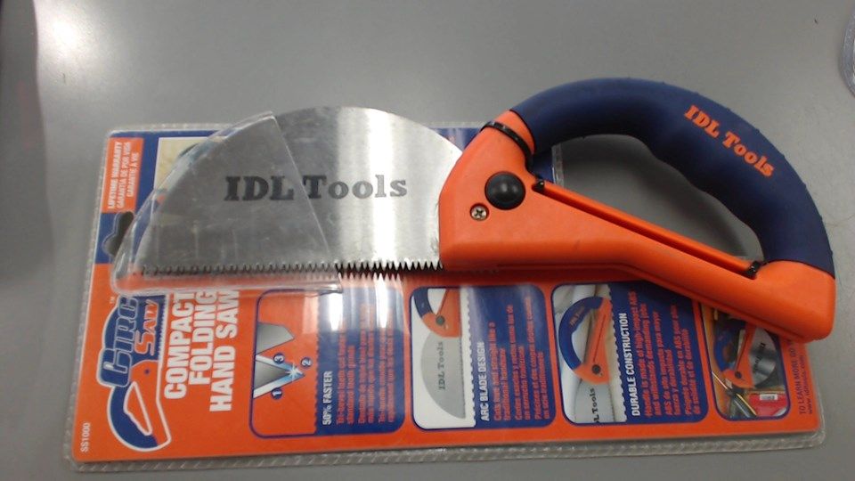 IDL Tools Circ Saw ss1000 compact folding saw NEW