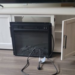 58 Inch TV Stand With Fireplace 